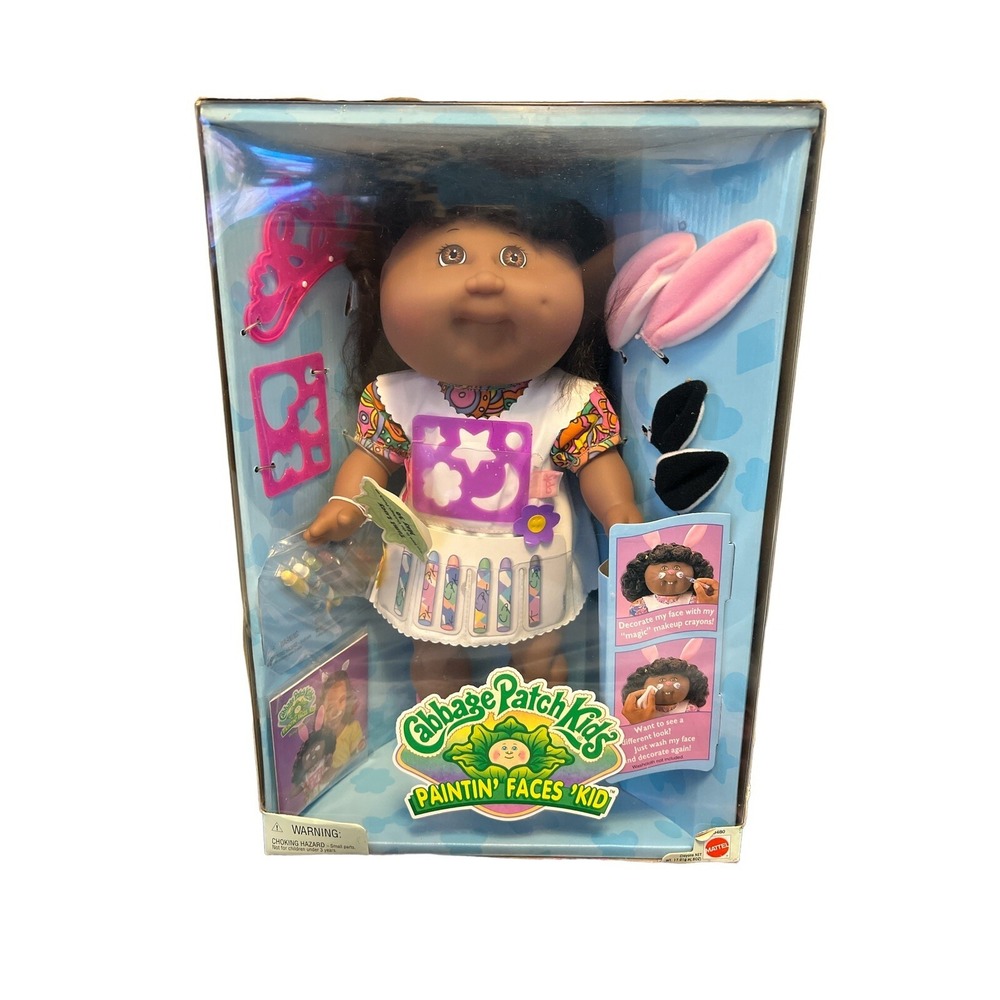 Mattel Cabbage‎ Patch Kid Paintin Faces 1996 Very Rare- Tami Lucy May 30